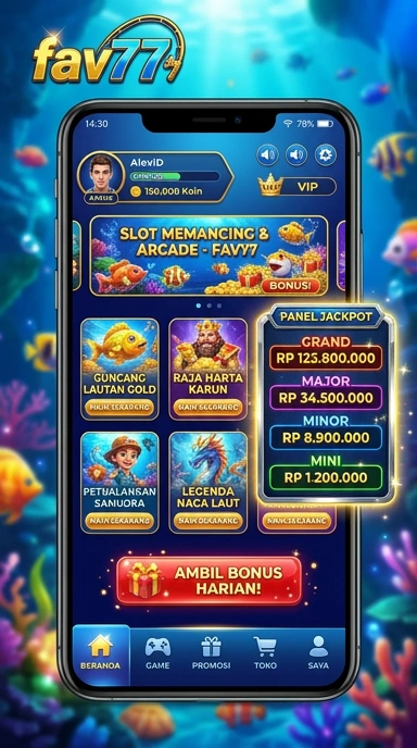 Ilustrasi fitur komunitas aktif di fav77.